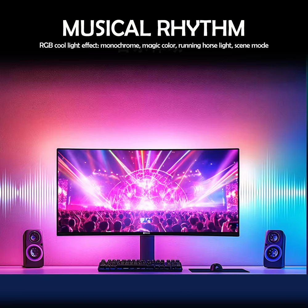 RGB Gaming Lights Strip Monito - đánh giá và giá Party Games Night
